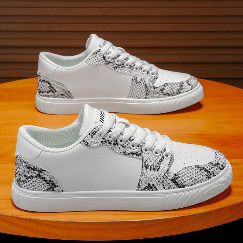 Men's breathable, comfortable, simple, and thick-soled shoes - Image 3